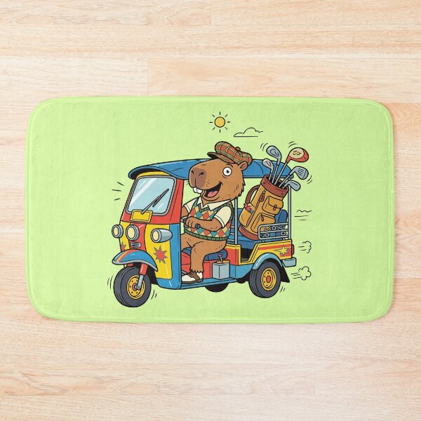 Item preview, Capybara Golfer designed and sold by Kenneth Shinabery.