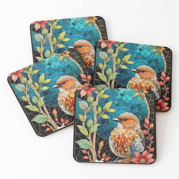 Item preview, Bird Mosaic designed and sold by ©Janis Zroback.