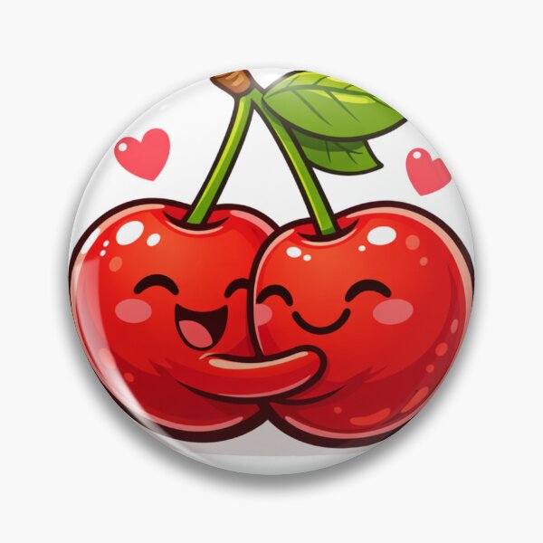 Item preview, Cute Cherries Couple Hug Love Design designed and sold by JREEHBRAND.