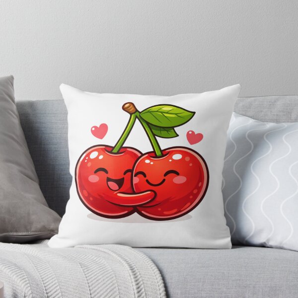 Item preview, Cute Cherries Couple Hug Love Design designed and sold by JREEHBRAND.