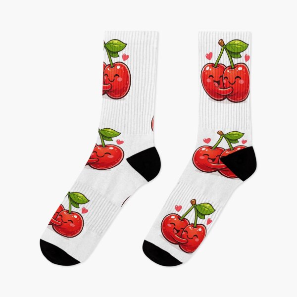 Item preview, Cute Cherries Couple Hug Love Design designed and sold by JREEHBRAND.