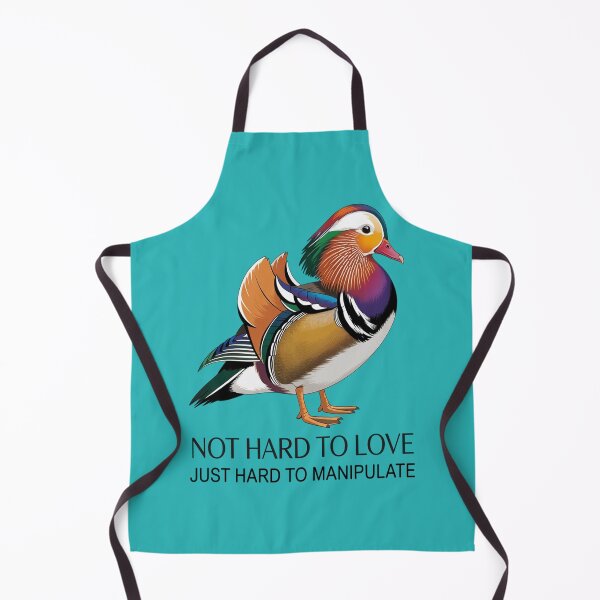 Item preview, Mandarin Duck Not Hard To Love Just Hard To Manipulate Exotic Bird Gift designed and sold by Max Store.