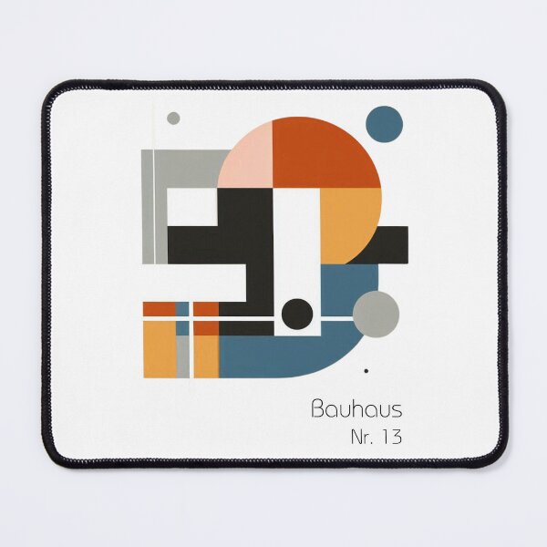 Item preview, Bauhaus Nr. 13, Colorful Minimalist Art  designed and sold by Noydee Red Salavan.