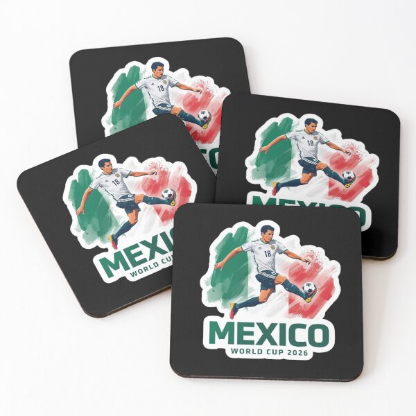 Item preview, Mexico World Cup 2026 Soccer Player Flag Sticker designed and sold by PACS0011.