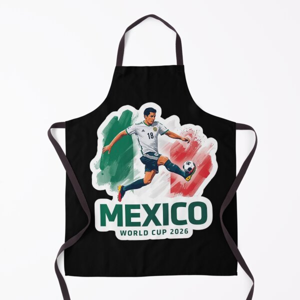 Item preview, Mexico World Cup 2026 Soccer Player Flag Sticker designed and sold by PACS0011.