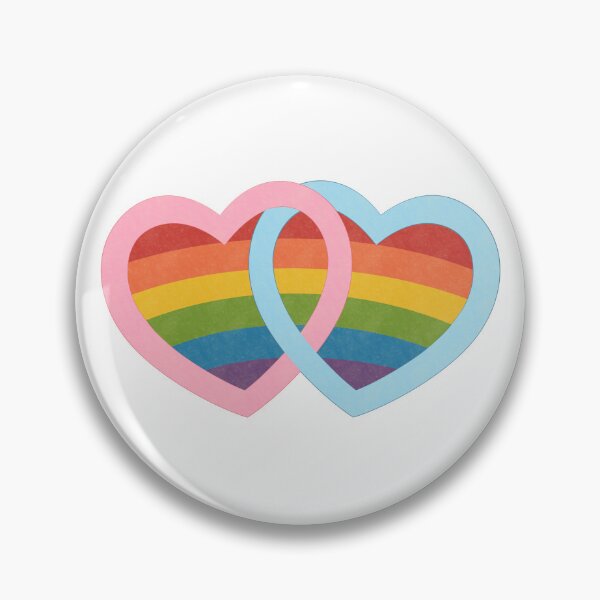 Item preview, Copy of Interlocking Rainbow Hearts Pride Art designed and sold by Anne97s.
