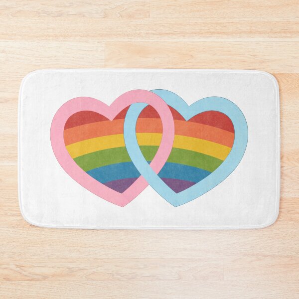 Item preview, Copy of Interlocking Rainbow Hearts Pride Art designed and sold by Anne97s.