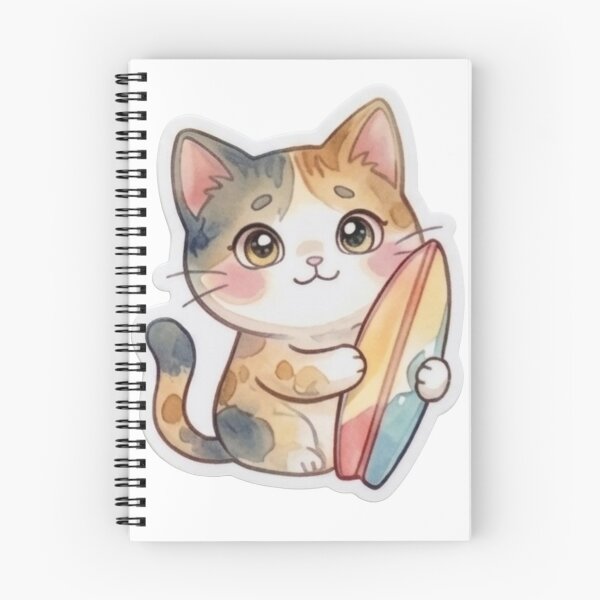 Item preview, Lani Cat Surfing ｜Daily Lani Collection designed and sold by LaniDigitalNook.