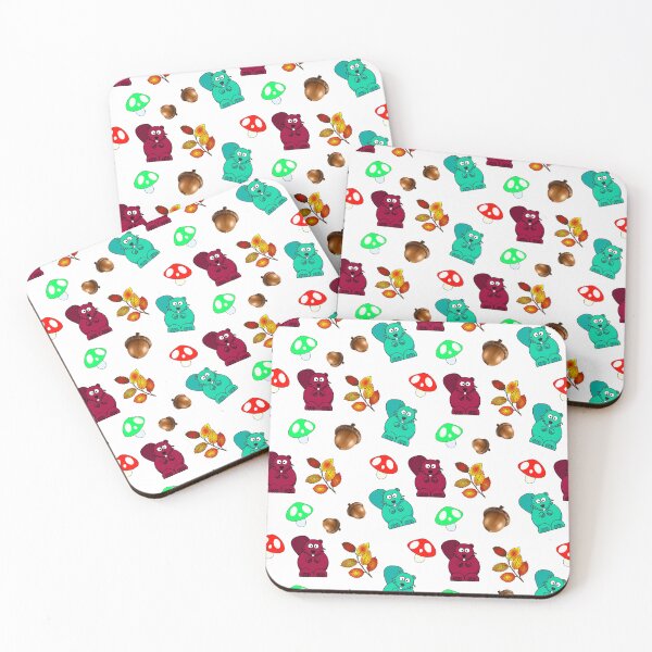 Item preview, Cute Cartoon Woodland Animal Pattern designed and sold by Lainey1978.