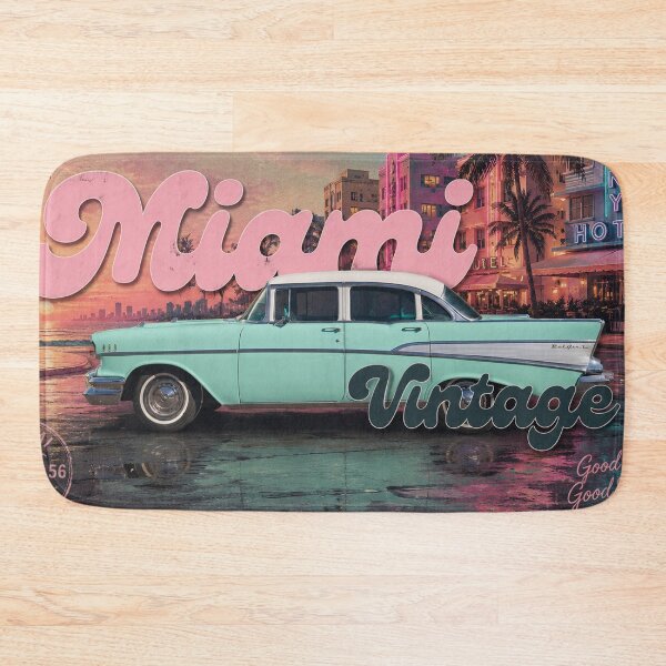 Item preview, Miami Vintage Sunset Ride designed and sold by Fei Long Design Hub.