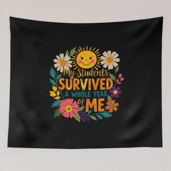 Item preview, Copy of Cute Teacher Survival End Year designed and sold by LunaMagicStudio.