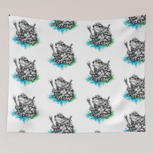 Item preview, Mystic Frog Watercolor Gothic Design designed and sold by MolinezjArt.