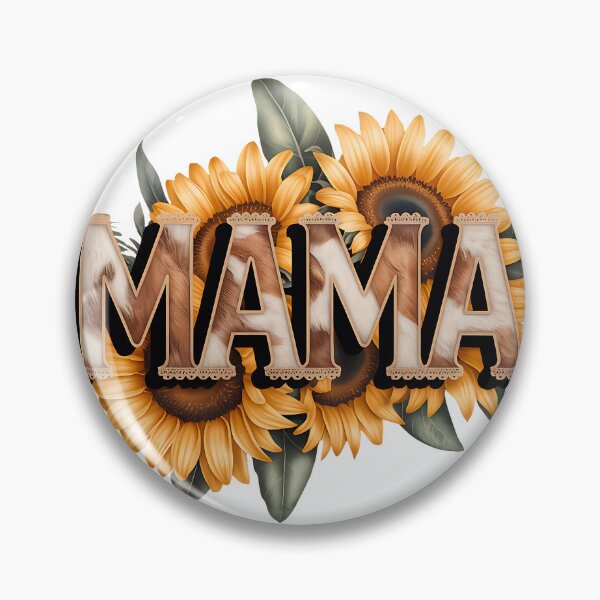 Item preview, Mama Sunflower Cowhide Floral Design designed and sold by DewCreates.