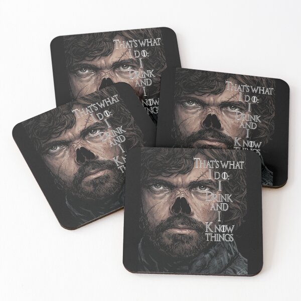 Item preview, The Wit of Westeros - Tyrion Lannister Portrait designed and sold by mongeekshirts.