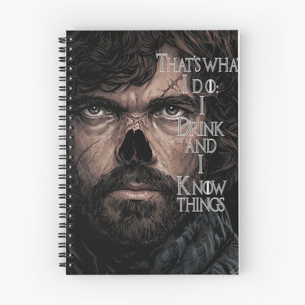 Item preview, The Wit of Westeros - Tyrion Lannister Portrait designed and sold by mongeekshirts.