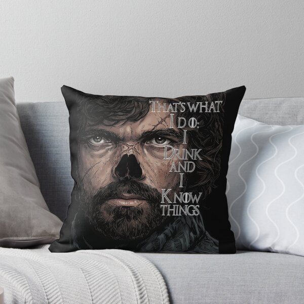 Item preview, The Wit of Westeros - Tyrion Lannister Portrait designed and sold by mongeekshirts.