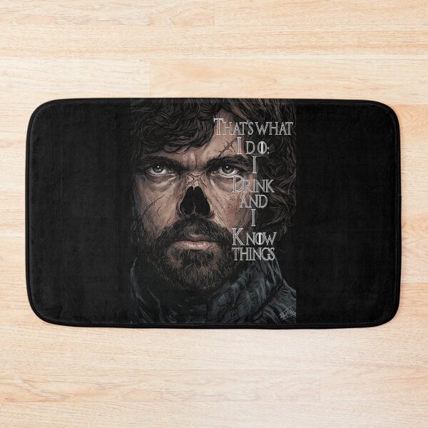 Item preview, The Wit of Westeros - Tyrion Lannister Portrait designed and sold by mongeekshirts.
