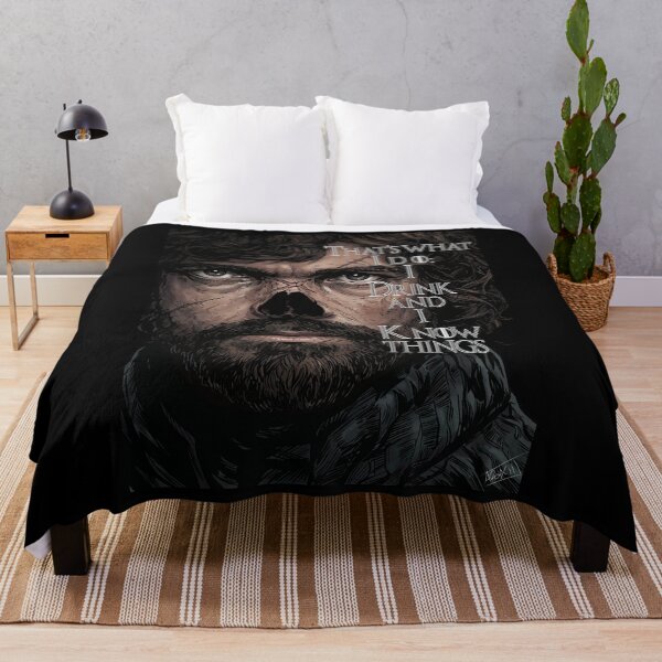 Item preview, The Wit of Westeros - Tyrion Lannister Portrait designed and sold by mongeekshirts.