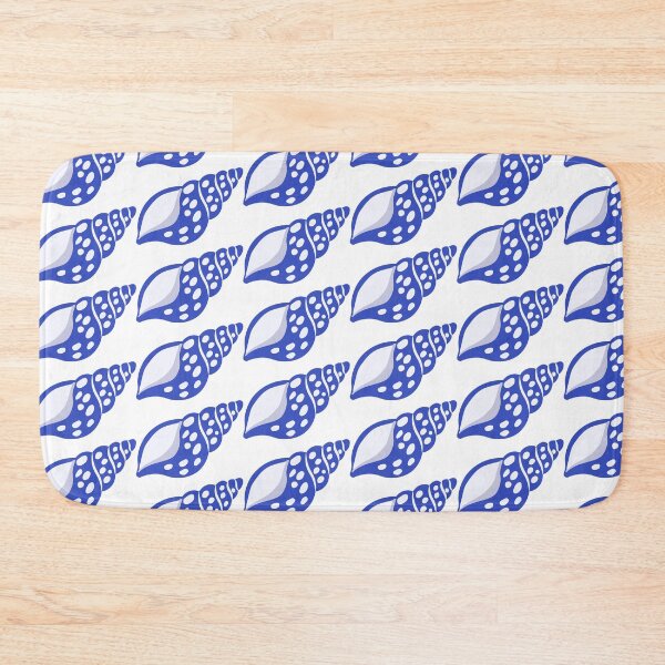 Item preview, Vibrant Blue Seashell Illustration designed and sold by BetweenForms.