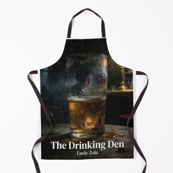 Item preview, The drinking Den - Émile Zola - French literature - Father of realism designed and sold by Substance_life.