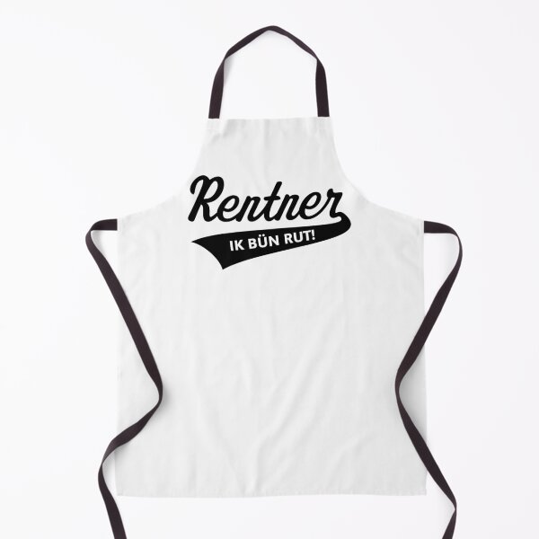 Item preview, Pensioners – Ik Bün Rut! (Low German / Plattdüütsch / Black) designed and sold by Roderix.
