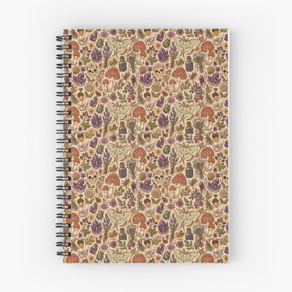 Item preview, Treasure Hoard Pattern — Cottagecore Forest Witch Surface Design  designed and sold by MangaHorse.