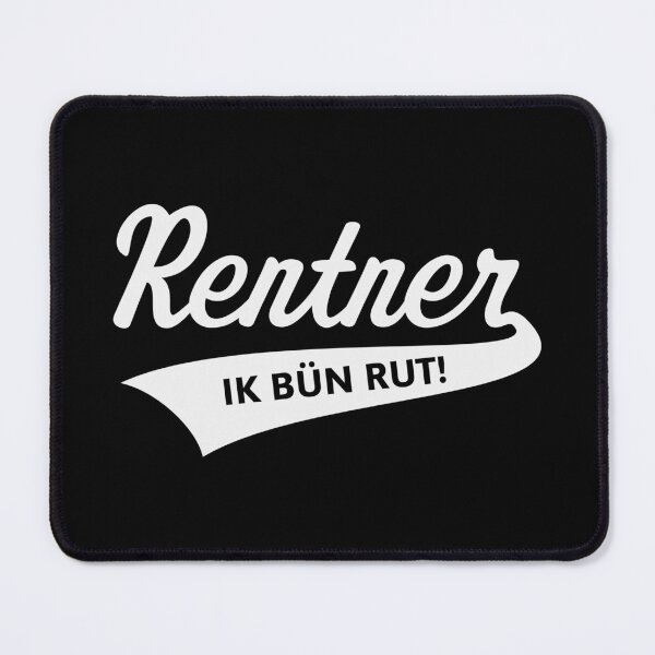 Item preview, Pensioners – Ik Bün Rut! (Low German / Plattdüütsch / White) designed and sold by Roderix.