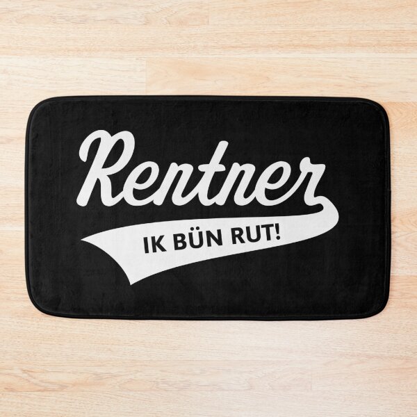 Item preview, Pensioners – Ik Bün Rut! (Low German / Plattdüütsch / White) designed and sold by Roderix.