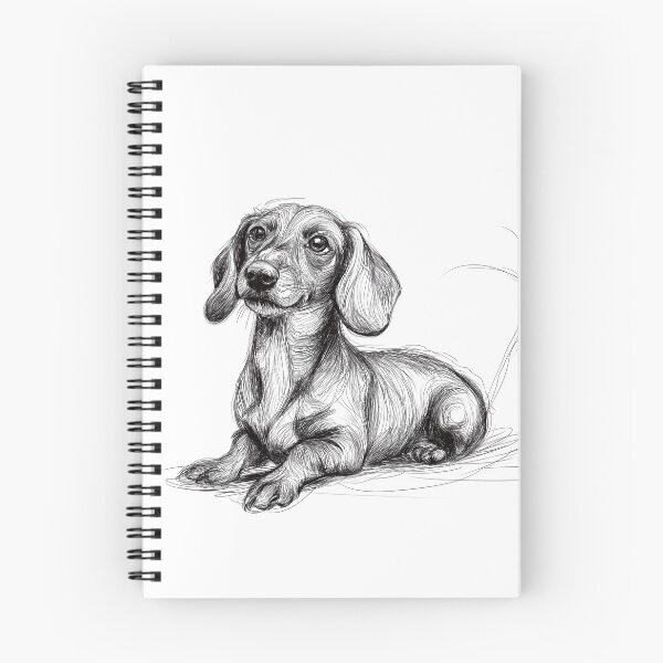 Item preview, Dachshund doggie sketch  designed and sold by Roxane Bay.