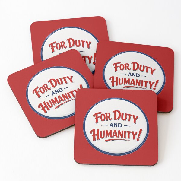 Item preview, For Duty and Humanity designed and sold by Normbot2000.