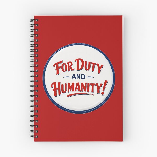 Item preview, For Duty and Humanity designed and sold by Normbot2000.