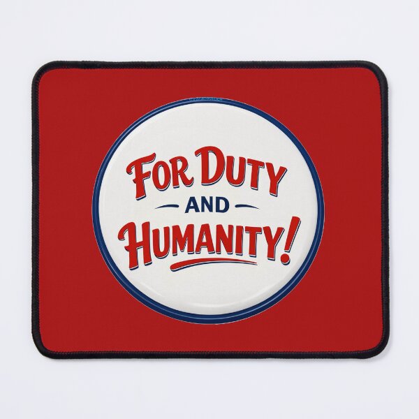 Item preview, For Duty and Humanity designed and sold by Normbot2000.