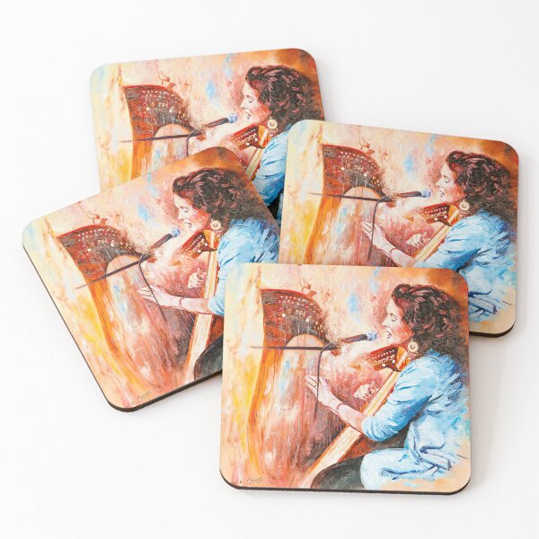 Item preview, Nollaig on the Harp designed and sold by  oconnorartwork.