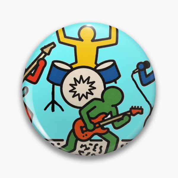 Item preview, Pop art Rock band blue  designed and sold by LoEndT-Shirts.