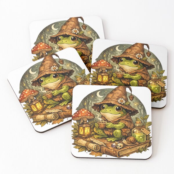 Item preview, Cozy Goblin Frog Wizard designed and sold by VIBE CRAFT STUDIO.