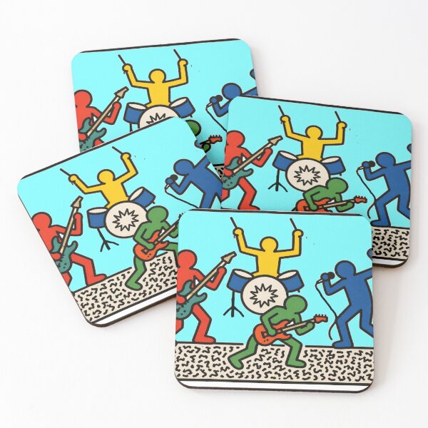 Item preview, Pop art Rock band blue  designed and sold by LoEndT-Shirts.