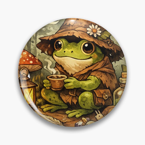 Item preview, Cozy Goblin Frog Wizard designed and sold by VIBE CRAFT STUDIO.
