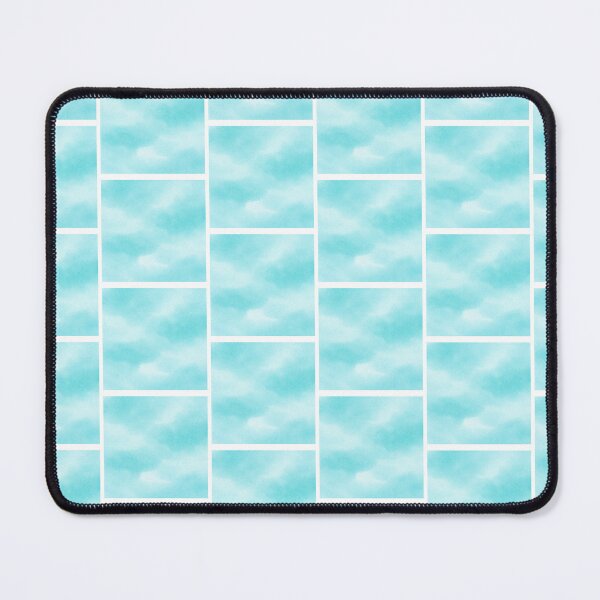Item preview, Turquoise Watercolor Square designed and sold by Blink Art Studio.