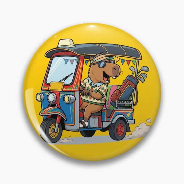 Item preview, Crazy Capybara Golfer designed and sold by Kenneth Shinabery.
