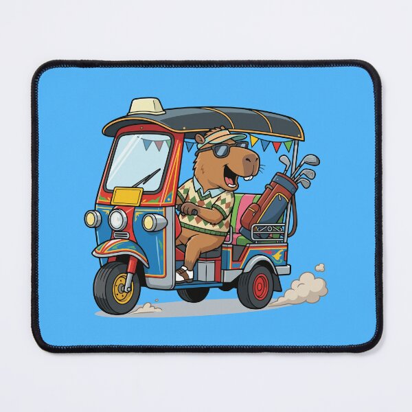 Item preview, Crazy Capybara Golfer designed and sold by Kenneth Shinabery.
