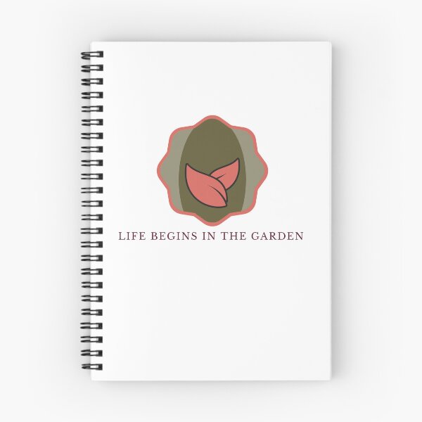 Item preview, Life Begins In The Garden designed and sold by Kal-El-Tees.