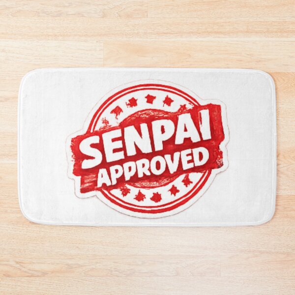 Item preview, SENPAI APPROVED Manga Design designed and sold by DailyQuestPrint.