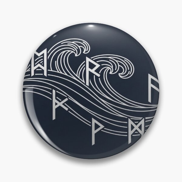Item preview, Runic Waves – Ocean Flow Design designed and sold by Cristhian Almanza.