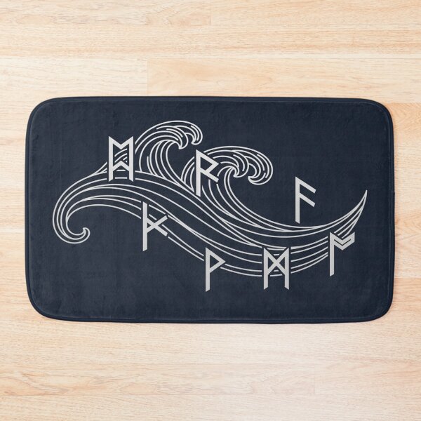 Item preview, Runic Waves – Ocean Flow Design designed and sold by Cristhian Almanza.