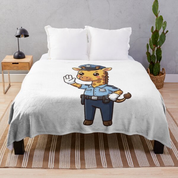 Item preview, Cute Giraffe Police Officer designed and sold by Ella_Sketch.