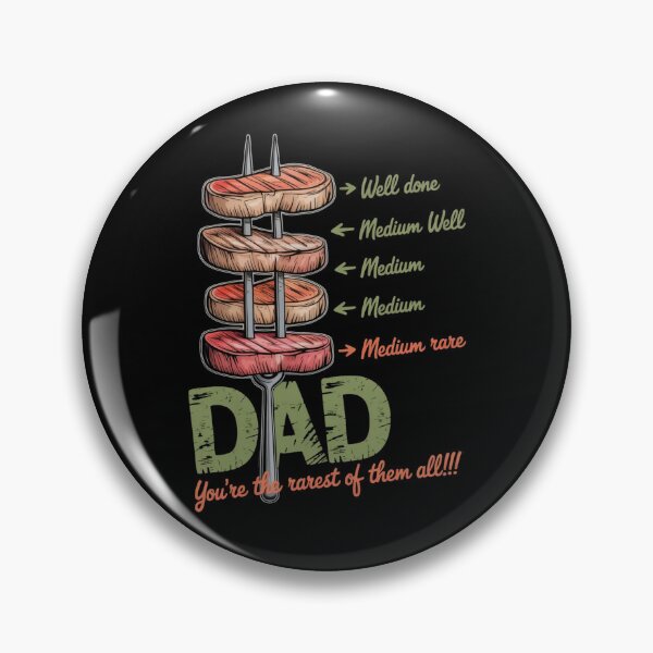 Item preview, Steak BBQ Dad You're The Rarest of Them All Fathers Day designed and sold by ZACK ART.