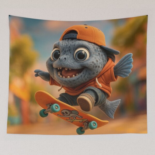 Item preview, Skater Wolffish designed and sold by Sillytoe.