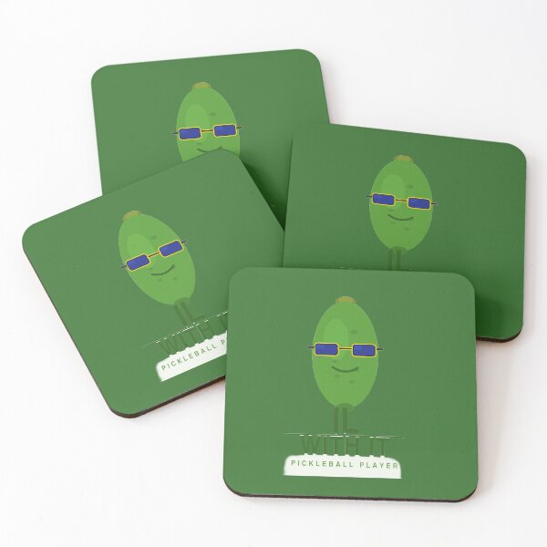 Item preview, Dill With It Funny Pickle Pickleball Sticker, Cute Pickle Sunglasses Gift, Pickleball Humor Tee designed and sold by PickleballPulse.