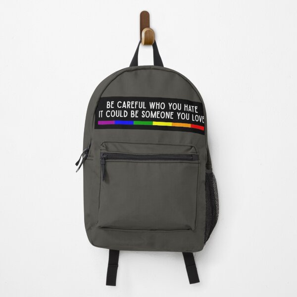 Item preview, Gay Pride Support Bumper Sticker Hate Love designed and sold by TackyTime.