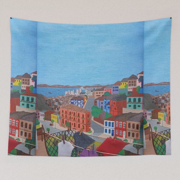 Item preview, San Juan de Dios Hill, Valparaíso. designed and sold by GRIDADIS-GRIDART.